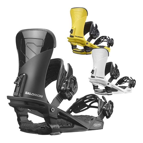 日本正規品 スノーボード ビンディング サロモン トリガー 23-24 SALOMON TRIGGER Vibrant Yellow MEN'S バインディング メンズ 男性 2024 スノボー