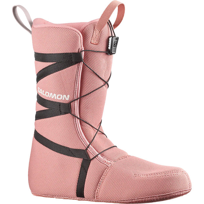 日本正規品 スノーボード ブーツ サロモン パール ボア 23-24 SALOMON PEARL BOA Ash Rose/Lilac Ash/White WOMEN'S ウィメンズ 女性 2024 金具 スノボー