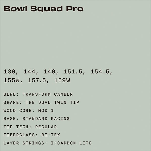 日本正規品 スノーボード 板 シムス 23-24 SIMS BOWL SQUAD PRO Camber UNISEX ボウルスクワッド プロ キャンバー ユニセックス 男性 女性 2024