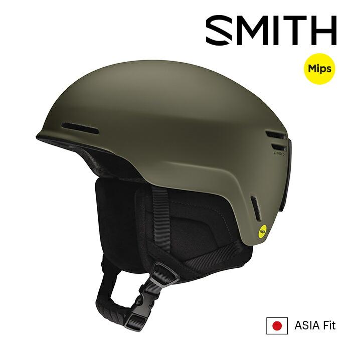 SMITH HELMET スミス ヘルメット 23-24 METHOD MIPS ASIA FIT Matte Forest メソッド ミップス プロテクター スノーボード スノボ スキー 日本正規品