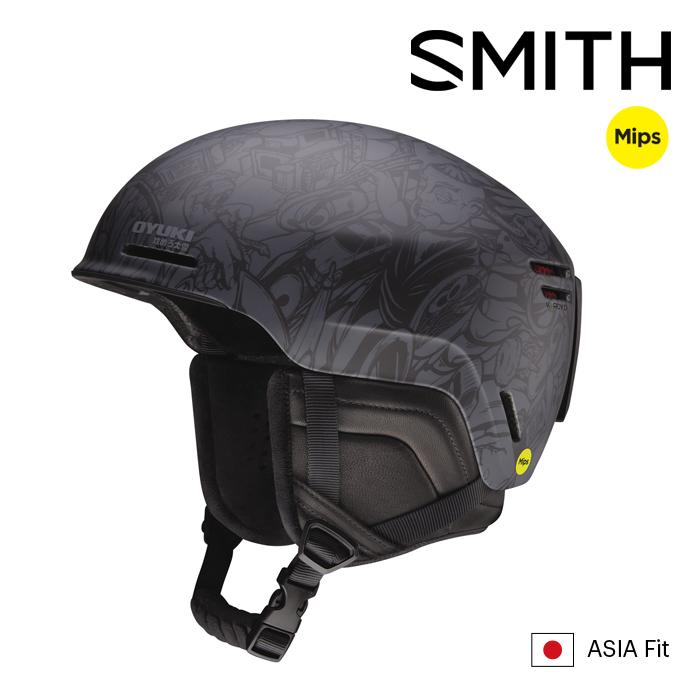 SMITH スミス ヘルメット 23-24 METHOD MIPS ASIA FIT Matte Oyuki X Smith メソッド ミップス プロテクター スノーボード スノボ スキー 日本正規品