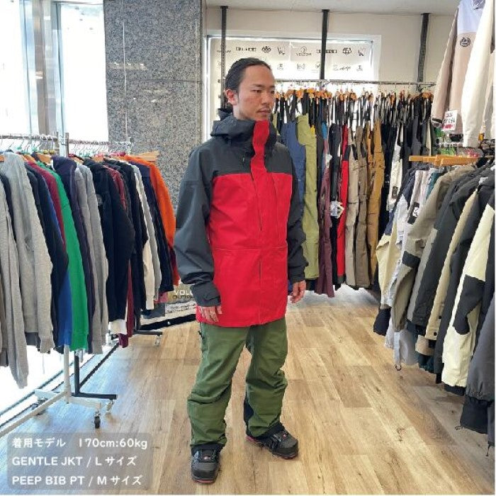 23-24 unfudge snow wear GENTLE JACKET スノーボード ウェア アンファッジ バックカントリー パウダー メンズ レディース ユニセックス