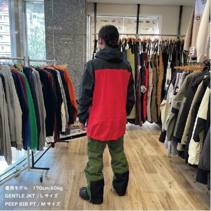 23-24 unfudge snow wear GENTLE JACKET スノーボード ウェア アンファッジ バックカントリー パウダー メンズ レディース ユニセックス