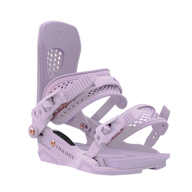 日本正規品 スノーボード ビンディング ユニオン トリロジー 23-24 UNION TRILOGY Lilac WOMEN'S ウィメンズ 女性 バインディング 金具 スノボー 2024