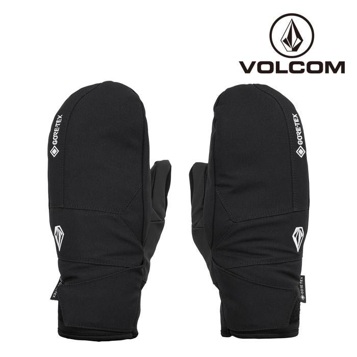 日本正規品 スノーボード グローブ ボルコム 23-24 VOLCOM STAY DRY GORE-TEX MITT BLK-Black ゴアテックス ミット ミトン 手袋 GLOVE