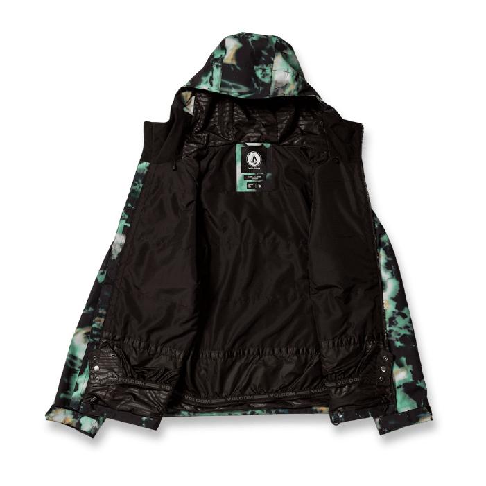 日本正規品 スノーボード ウェア ボルコム ジャケット 23-24 VOLCOM 2836 INS JACKET SPB-Spritz Black G0452408 MEN'S メンズ 男性