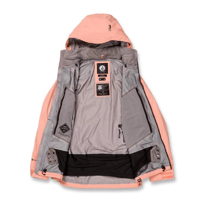 日本正規品 スノーボード ウェア ボルコム ジャケット 23-24 VOLCOM GUCH STRETCH GORE JACKET PCH-Peach G0652401 MEN'S ゴアテックス メンズ 男性