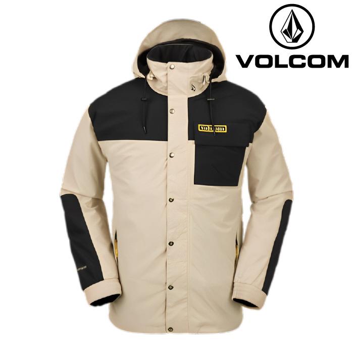 日本正規品 スノーボード ウェア ボルコム ジャケット 23-24 VOLCOM LONGO GORE-TEX JACKET KST-Khakiest G0652404 MEN'S ゴアテックス メンズ 男性