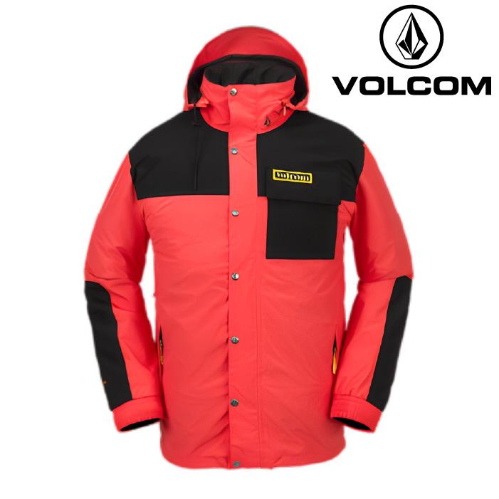 日本正規品 スノーボード ウェア ボルコム ジャケット 23-24 VOLCOM LONGO GORE-TEX JACKET ORG-Orange G0652404 MEN'S ゴアテックス メンズ 男性