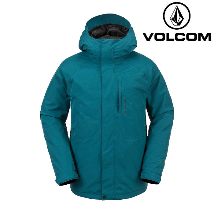 日本正規品 スノーボード ウェア ボルコム ジャケット 23-24 VOLCOM DUA GORE-TEX JACKET BLU-Blue ゴアテックス メンズ 男性スキー