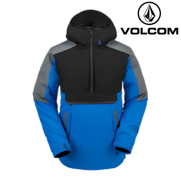 VOLCOM WEAR ボルコム ウェア ジャケット 23-24 BRIGHTON PULLOVER EBL-Electric Blue G0652408 MEN'S メンズ 男性 プルオーバー スノーボード 日本正規品 即納