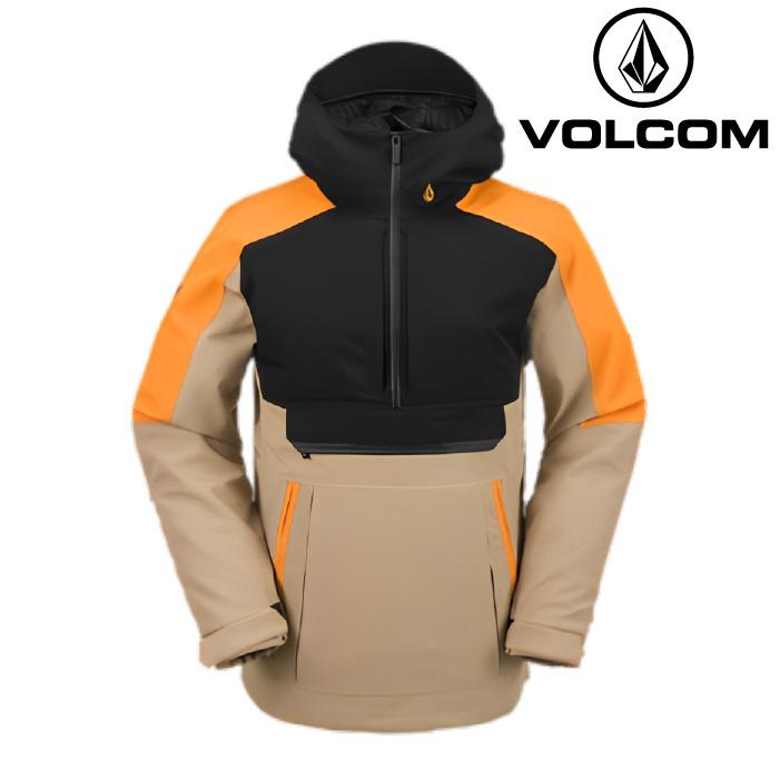 日本正規品 スノーボード ウェア ボルコム ジャケット 23-24 VOLCOM BRIGHTON PULLOVER GLD-Gold G0652408 MEN'S メンズ 男性 プルオーバー