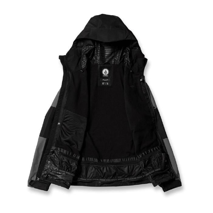 日本正規品 スノーボード ウェア ボルコム ジャケット 23-24 VOLCOM NIGHTBREAKER JACKET BLK-Black G0652409 MEN'S メンズ 男性