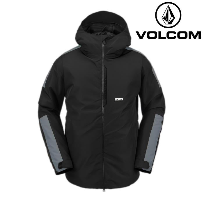 日本正規品 スノーボード ウェア ボルコム ジャケット 23-24 VOLCOM NIGHTBREAKER JACKET BLK-Black G0652409 MEN'S メンズ 男性