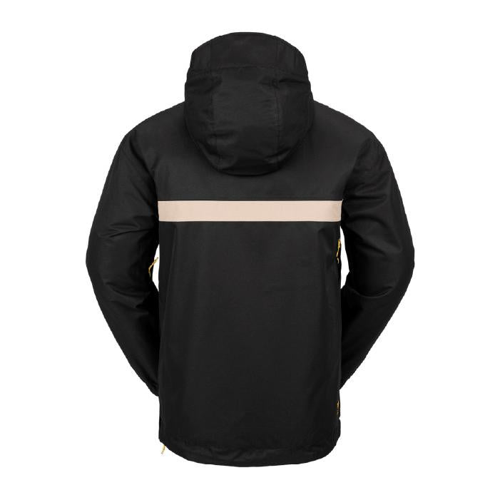 日本正規品 スノーボード ウェア ボルコム ジャケット 23-24 VOLCOM LONGO PULLOVER BLK-Black G0652411 MEN'S メンズ 男性 プルオーバー