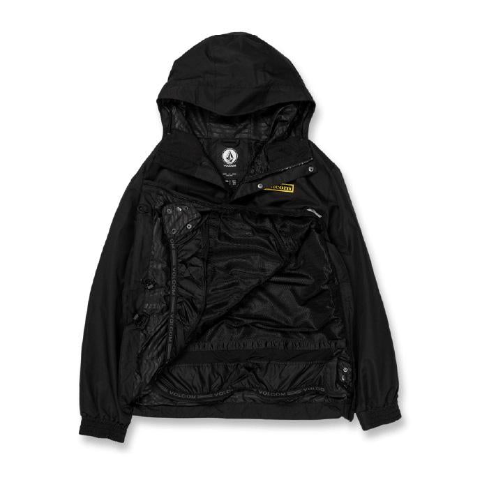 日本正規品 スノーボード ウェア ボルコム ジャケット 23-24 VOLCOM LONGO PULLOVER BLK-Black G0652411 MEN'S メンズ 男性 プルオーバー