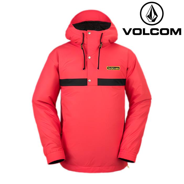 日本正規品 スノーボード ウェア ボルコム ジャケット 23-24 VOLCOM LONGO PULLOVER ORG-Orange G0652411 MEN'S メンズ 男性 プルオーバー