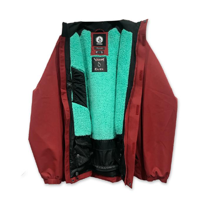 日本正規品 スノーボード ウェア ボルコム ジャケット 23-24 VOLCOM RAVRAAH JACKET MAR-Maroon G0652412 MEN'S メンズ 男性