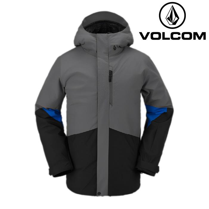 日本正規品 スノーボード ウェア ボルコム ジャケット 23-24 VOLCOM VCOLP JACKET DGR-Dark Grey G0652415 MEN'S メンズ 男性 予約