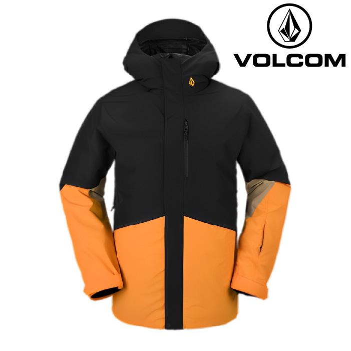VOLCOM WEAR ボルコム ウェア ジャケット 23-24 VCOLP JACKET GLD-Gold G0652415 MEN'S メンズ 男性 スノーボード 日本正規品 予約