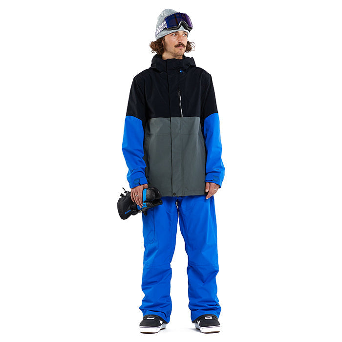 日本正規品 スノーボード ウェア ボルコム パンツ 23-24 VOLCOM L GORE-TEX PANT EBL-Electric Blue ゴアテックス メンズ 男性スキー
