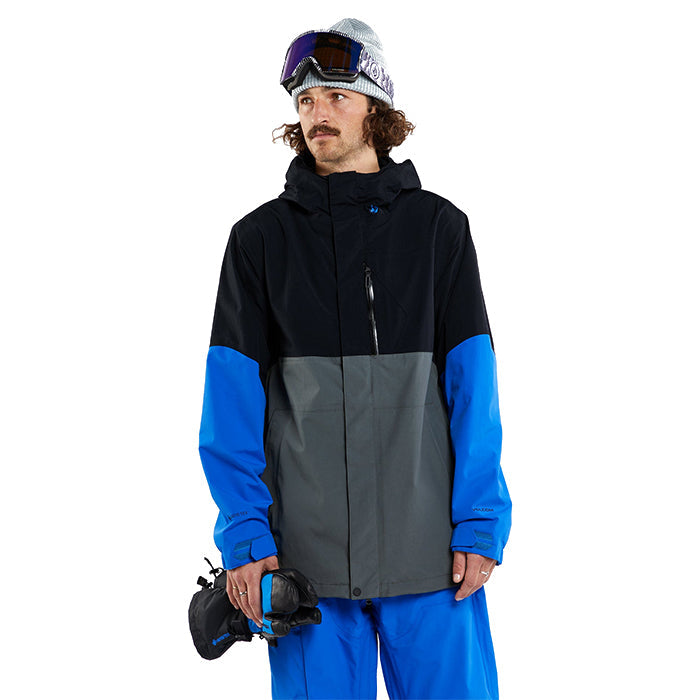 日本正規品 スノーボード ウェア ボルコム パンツ 23-24 VOLCOM L GORE-TEX PANT EBL-Electric Blue ゴアテックス メンズ 男性スキー
