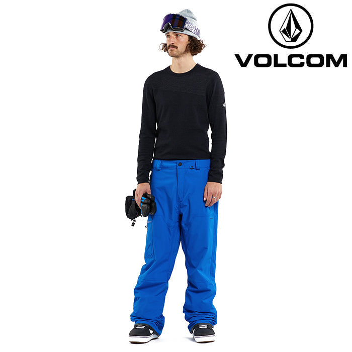 日本正規品 スノーボード ウェア ボルコム パンツ 23-24 VOLCOM L GORE-TEX PANT EBL-Electric Blue ゴアテックス メンズ 男性スキー