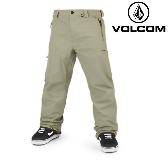 日本正規品 スノーボード ウェア ボルコム パンツ 23-24 VOLCOM L GORE-TEX PANT LTM-Light Military G1352406 MEN'S ゴアテックス メンズ 男性