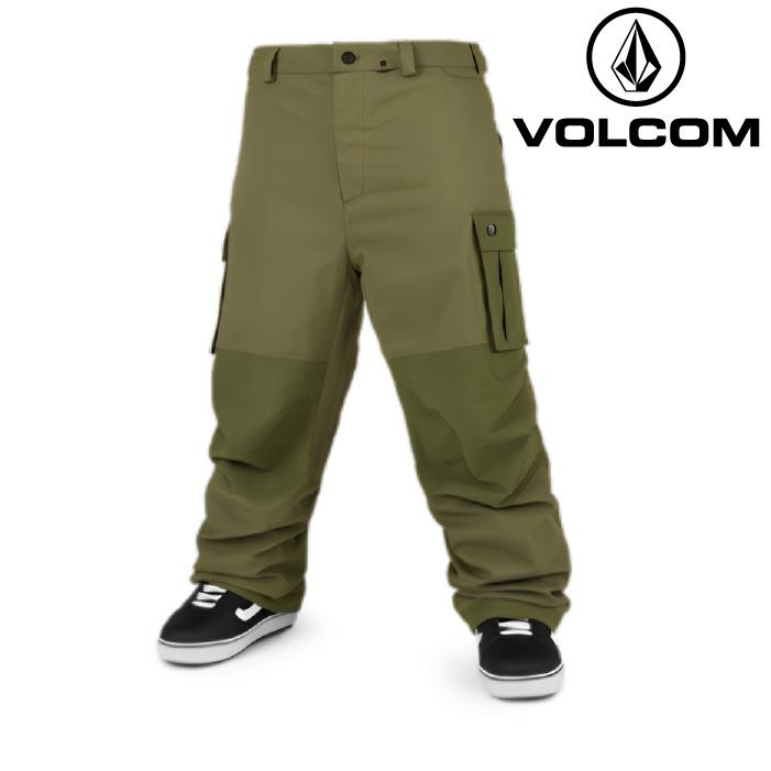 VOLCOM WEAR ボルコム ウェア パンツ 23-24 NWRK BAGGY PANT MIL-Military G1352409 MEN'S メンズ 男性 スノーボード 日本正規品 即日発送