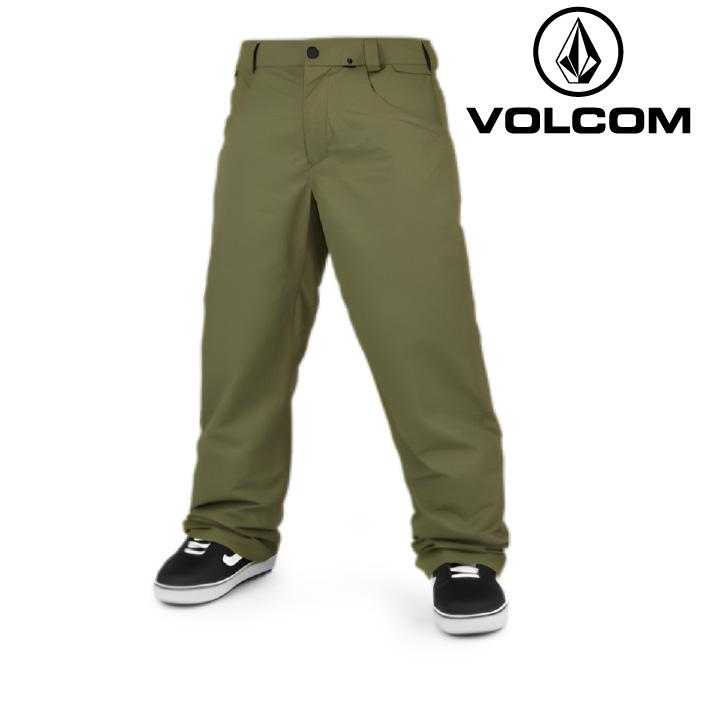 日本正規品 スノーボード ウェア ボルコム パンツ 23-24 VOLCOM 5-POCKET PANT MIL-Military G1352416 MEN'S メンズ 男性