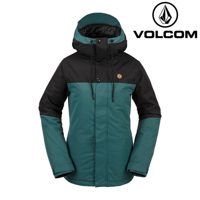 日本正規品 スノーボード ウェア ボルコム ジャケット 23-24 VOLCOM BOLT INS JACKET BSM-Balsam ウィメンズ 女性スキー