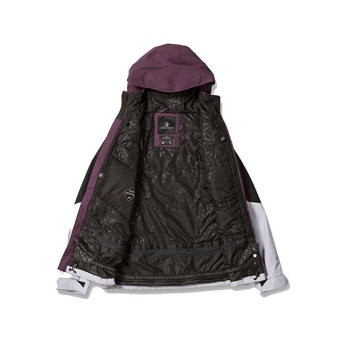 日本正規品 スノーボード ウェア ボルコム ジャケット 23-24 VOLCOM V.CO ARIS GORE-TEX JACKET BRY-Blackberry H0652402 WOMEN'S ゴアテックス ウィメンズ