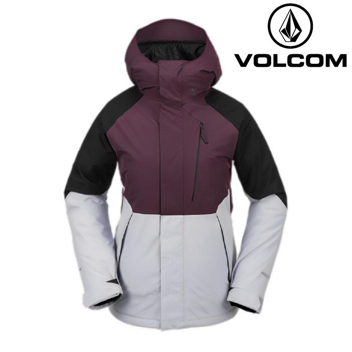 日本正規品 スノーボード ウェア ボルコム ジャケット 23-24 VOLCOM V.CO ARIS GORE-TEX JACKET BRY-Blackberry H0652402 WOMEN'S ゴアテックス ウィメンズ