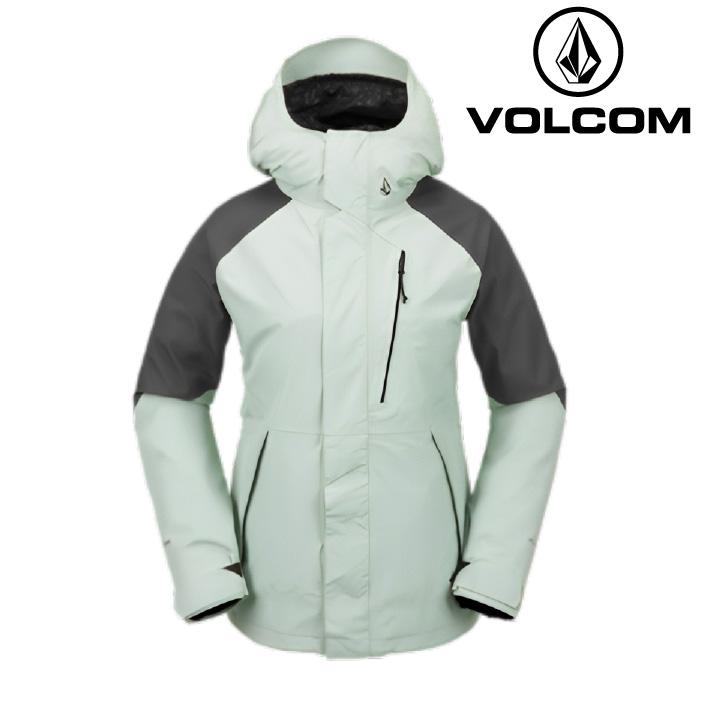 日本正規品 スノーボード ウェア ボルコム ジャケット 23-24 VOLCOM V.CO ARIS GORE-TEX JACKET SGF-Sage Frost H0652402 WOMEN'S ゴアテックス ウィメンズ