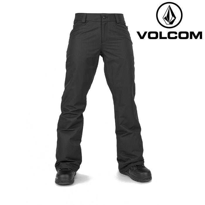 日本正規品 スノーボード ウェア ボルコム パンツ 23-24 VOLCOM HALLEN PANT BLK-Black ウィメンズ 女性スキー