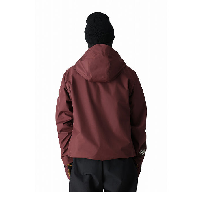 686 six eight six 24-25 Collection GORE-TEX FRAGMENT SHELL ANORAK 早期予約 スノーボード ウェア シックスエイトシックス ロクハチロク ゴアテックス スノーボードウェア カービング パウダー バックカントリー グラトリ メンズ