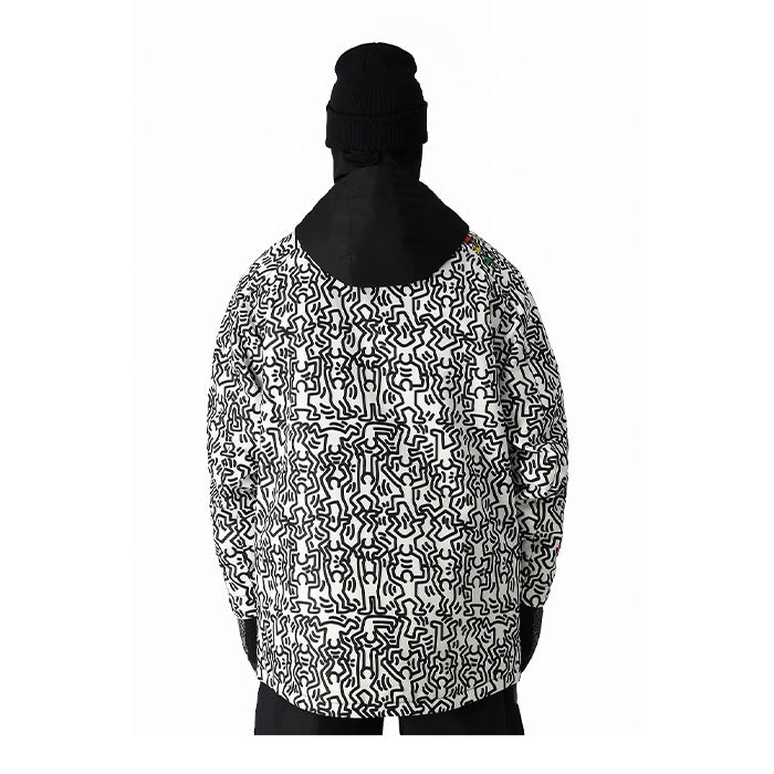 686 six eight six 24-25 Collection SPECTRA KEITH HARING JACKET 早期予約 スノーボード ウェア シックスエイトシックス ロクハチロク スノーボードウェア カービング パウダー バックカントリー グラトリ メンズ