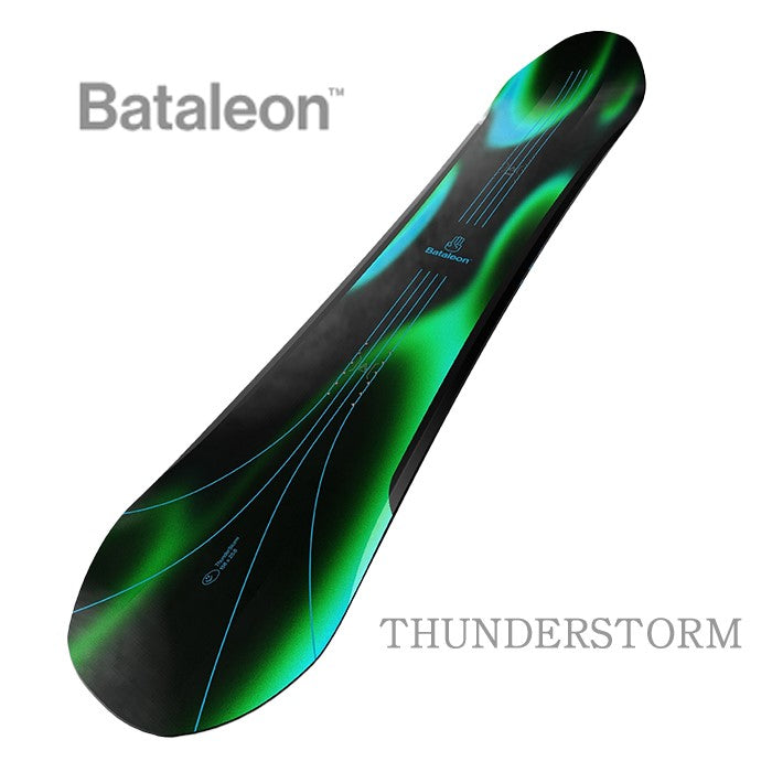 Bataleon Thunderstorm 24-25 早期予約 バタレオン サンダーストーム オールマウンテン 3Dキャンバー サーフライド カービング 地形 スノーボード