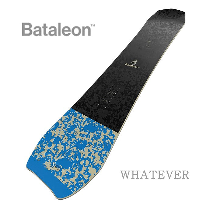 Bataleon Whatever 24-25 早期予約 バタレオン ホワットエバー 3Dキャンバー オールマウンテン フリースタイル カービング 地形 スノーボード