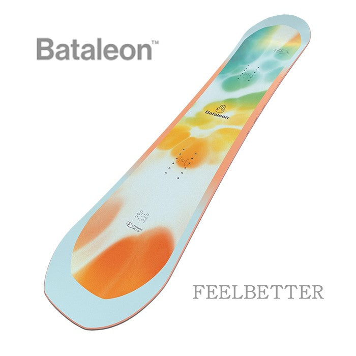 Bataleon Feelbeter 24-25 早期予約 バタレオン フィールベター 3Dキャンバー オールマウンテン フリースタイル カービング 地形 グラトリ パーク スノーボード