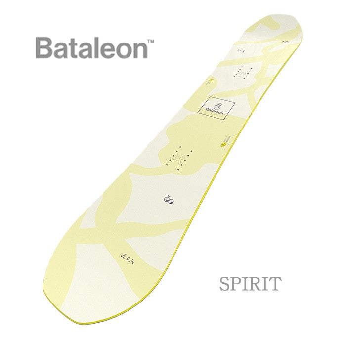 Bataleon Spirit 24-25  バタレオン スピリット 3Dキャンバー オールマウンテン フリースタイル カービング 地形 グラトリ パーク スノーボード