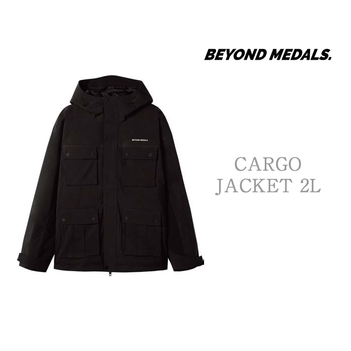 BEYOND MEDALS Cargo Jacket 2L 24-25 早期予約 スノーボード ウェア ビヨンドメダルズ カーゴジャケット 2レイヤー カービング グラトリ ラントリ バックカントリー パウダー メンズ レディース ユニセックス