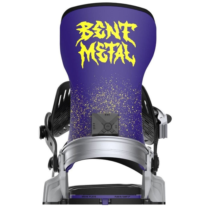 BENT METAL 24-25 TRANSFER Gray Purple ベントメタル トランスファー グレーパープル パウダー バックカントリー カービング パーク フリーラン グラトリ スノーボード バインディング ビンディング