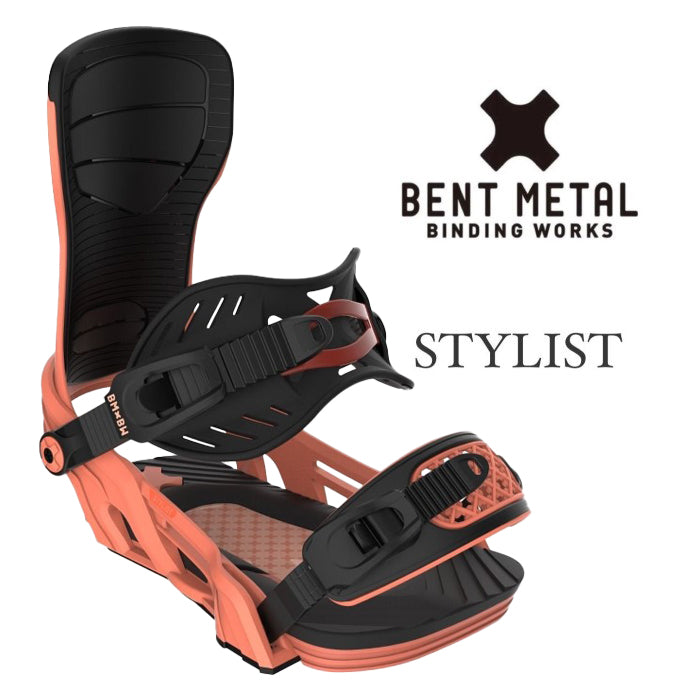 BENT METAL 24-25 STYLIST Aplicot ベントメタル スタイリスト アプリコット レディース パウダー バックカントリー カービング パーク フリーラン グラトリ スノーボード バインディング ビンディング