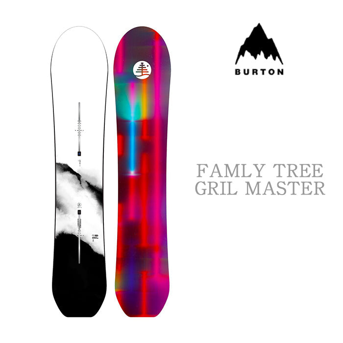 早期予約受付中 24-25 BURTON Unisex Family Tree Gril Master バートン ファミリーツリー グリルマスター スノーボード 板 オールマウンテン パウダー