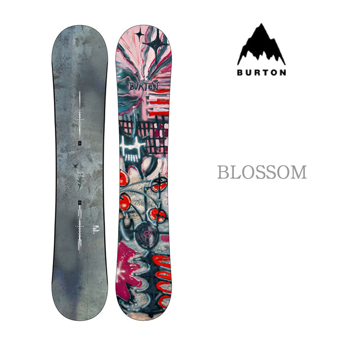 24-25 BURTON Unisex Blossom バートン ブロッサム スノーボード 板 オールラウンド フリースタイル パーク