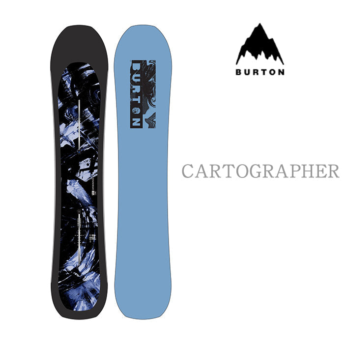 24-25 BURTON Unisex Cartographer バートン カートグラファー スノーボード 板 オールマウンテン パウダー