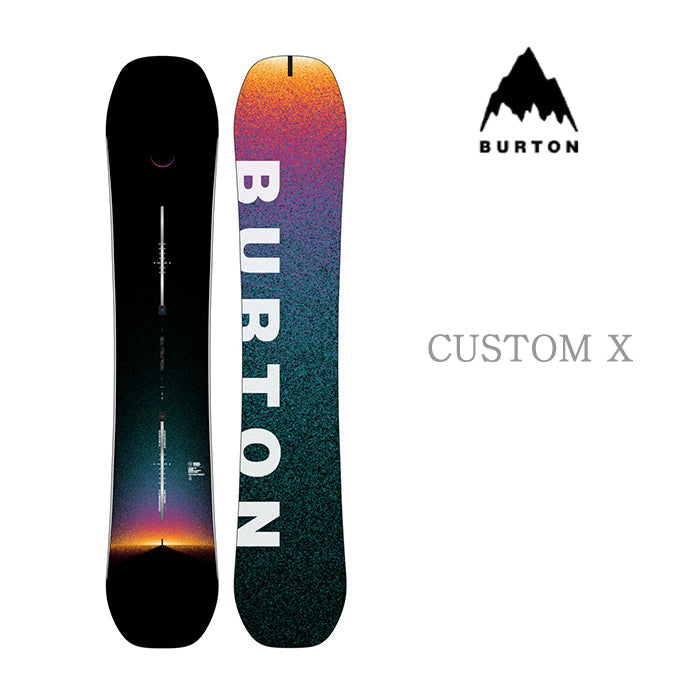 24-25 BURTON Men's Custom X バートン カスタムエックス スノーボード 板 フリーライド オールラウンド フリースタイル パーク