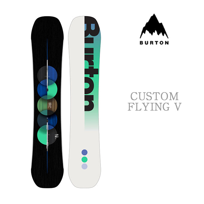 早期予約受付中 24-25 BURTON Men's Custom Flying V バートン カスタム スノーボード 板 フリーライド オールラウンド フリースタイル パーク