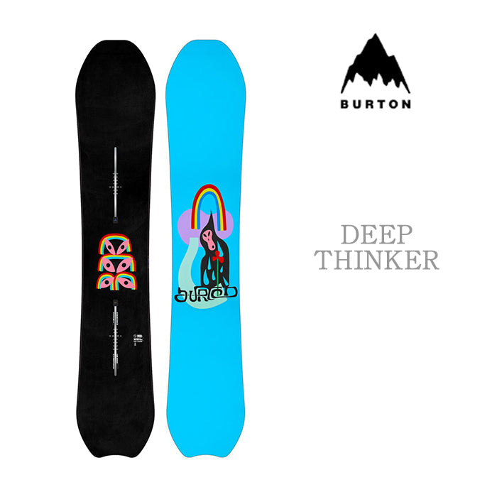 早期予約受付中 24-25 BURTON Men's Deep Thinker バートン ディープシンカー スノーボード 板 フリーライド オールラウンド フリースタイル パーク